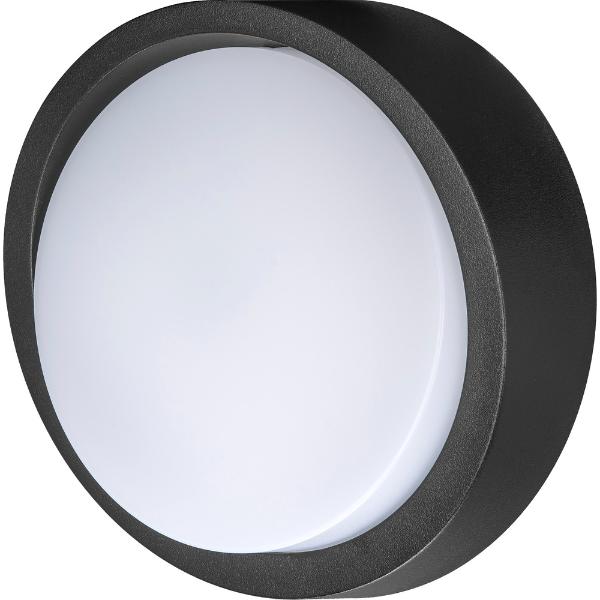 Luceco Liptus Exterior Bulkhead with Colour Change, IP65, 1350lm Black