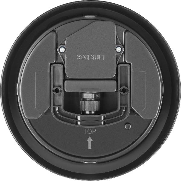 Luceco Liptus Exterior Bulkhead with Colour Change, IP65, 1350lm Black