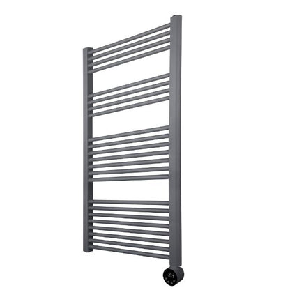 Masterplug SmartEnergy Monitoring Towel Rail 1000W 1250x500mm Anthracite Grey