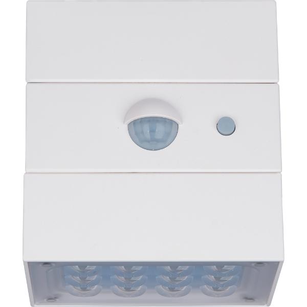 Luceco Rubix Solar Wall Light USB-C Port, PIR &amp; CCT, Adjustable, White