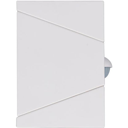 Luceco Rubix Solar Wall Light USB-C Port, PIR &amp; CCT, Adjustable, White