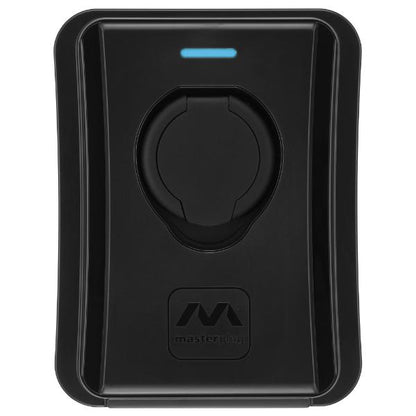 Masterplug Socketed Type 2 Smart EV Wall Charger, Mode 3, Black, 7.4kW