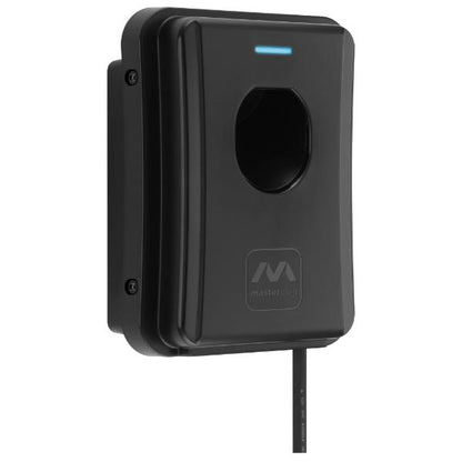 Masterplug Tethered 5m Type 2 Smart EV Wall Charger Mode 3 Black 7.4kW