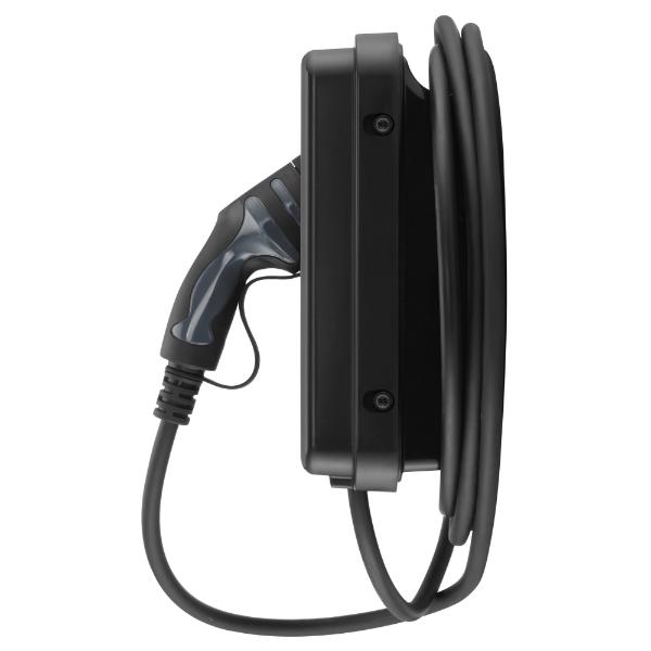 Masterplug Tethered 5m Type 2 Smart EV Wall Charger Mode 3 Black 7.4kW