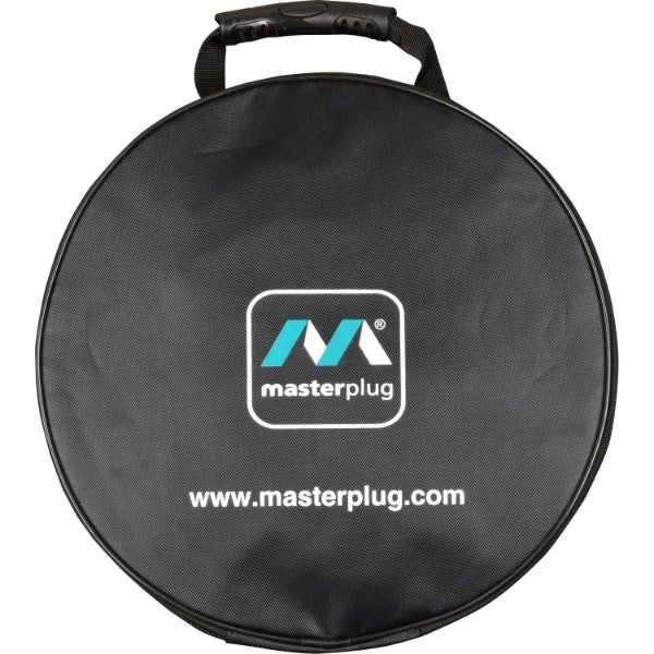 Masterplug EV Charging Cable Storage Tidy Bag with Carry Handle, Black