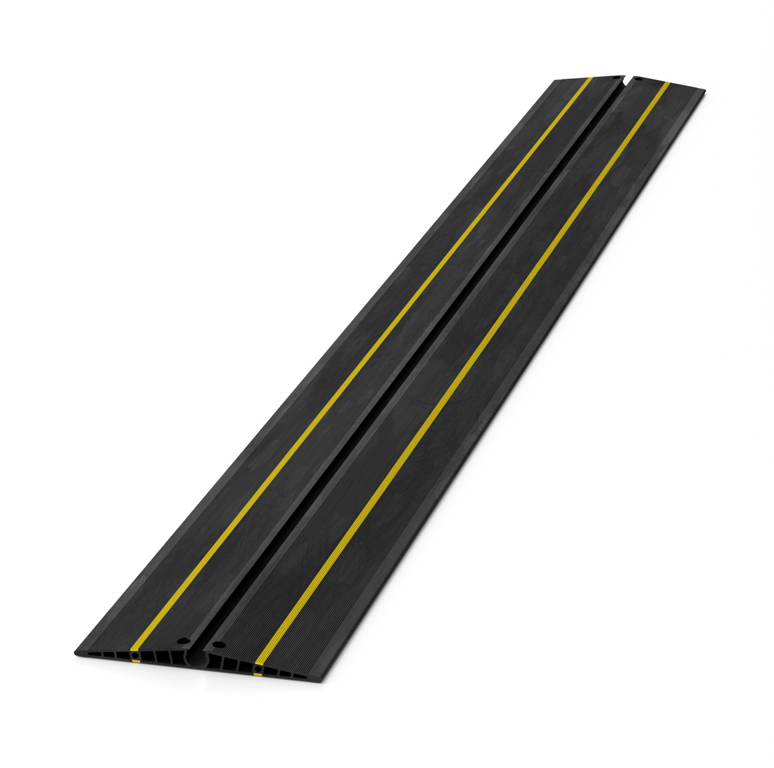 D-Line Ultra Shallow Cable Cover, Black