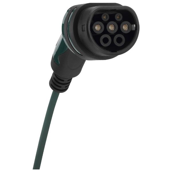 Masterplug EV Charging Cable, Mode 2, 8m, 3 Pin UK Plug to Type 2