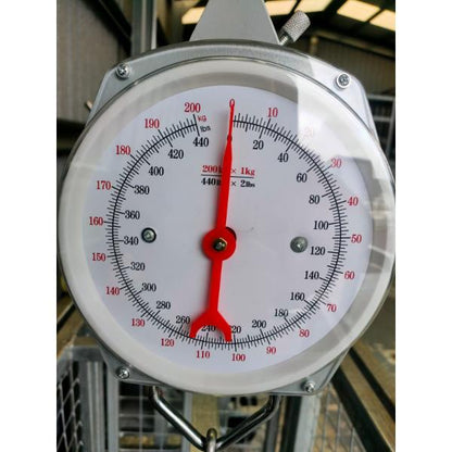 Buffalo Hanging Weighing Scales Clock