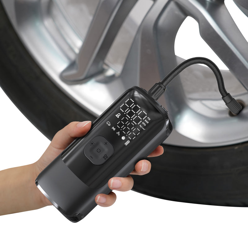 Energizer 4000MAH Portable Air Compressor &amp; Power Bank (Black)