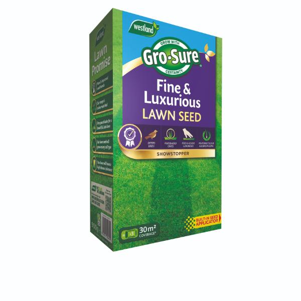 Westland Gro-Sure Fine &amp; Luxurious Lawn Seed 30m2 Box ROI