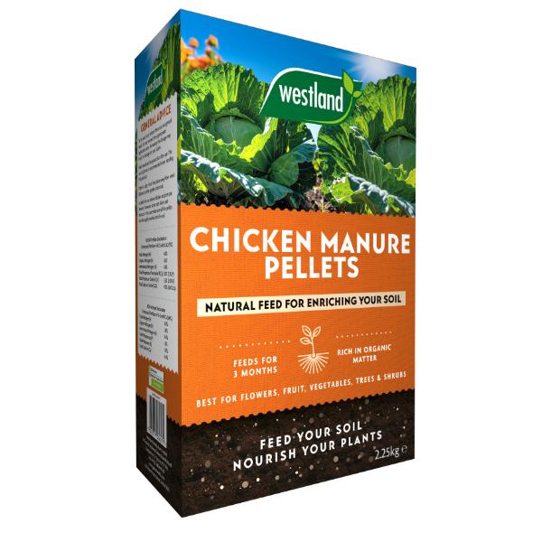 Westland Organic Chicken Manure Pellets 2.25kg 