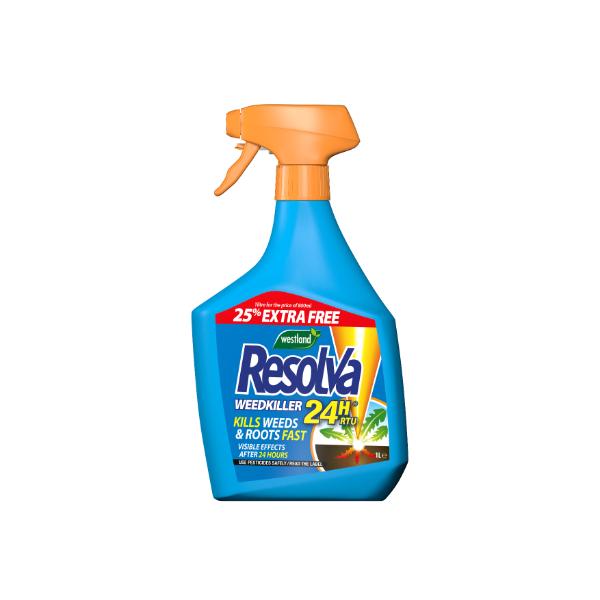 Westland Resolva Weedkiller 24H RTU 800ml +25%