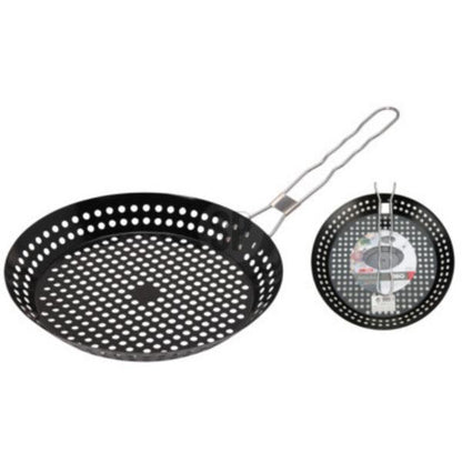 BBQ Non-stick Frying Pan with a Foldable Handle