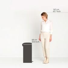 Brabantia NewIcon Pedal Bin 30Ltr - Jade Green