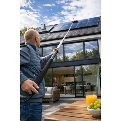 Dosco 10M Extendable Solar Panel Cleaning Waterfed Brush