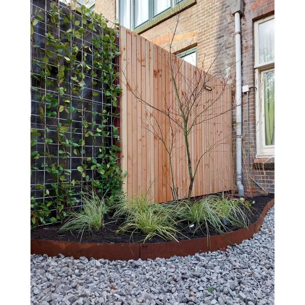 Easifix Metal Edging 160mm x 1060mm Corten Steel (4 Pack)