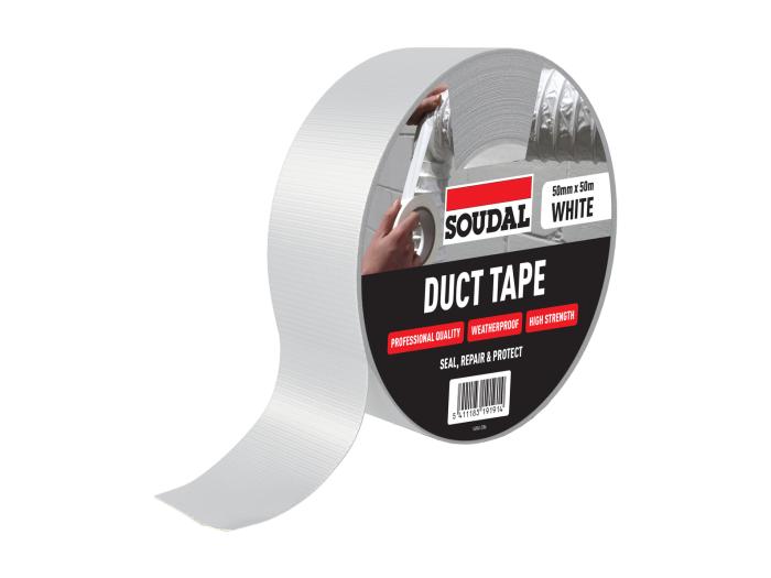 Soudal Duct Tape 50mm x 50m  White