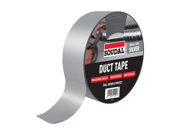 Soudal Duct Tape 50mm x 50m Silver