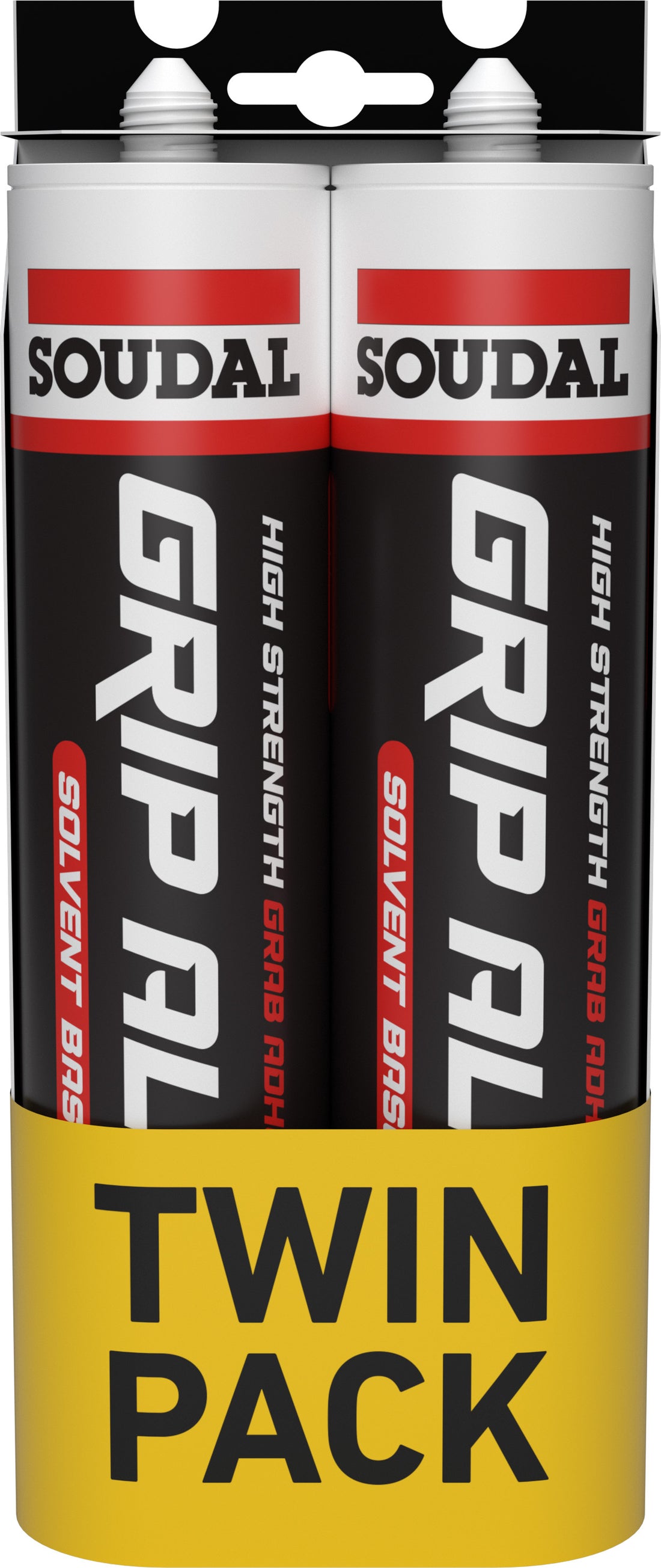 Soudal Gripall Solvent 290ml Duo Pack