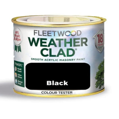 Fleetwood Weather Clad Tester 250ml Black