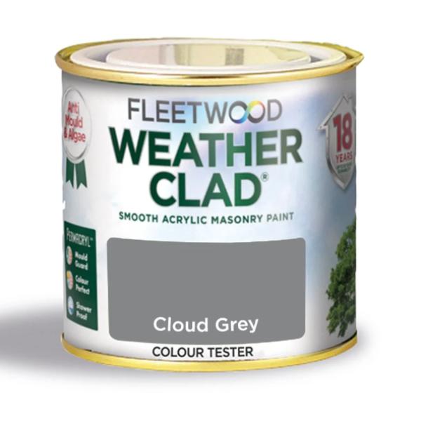 Fleetwood Weather Clad Tester 250ml Cloud Grey
