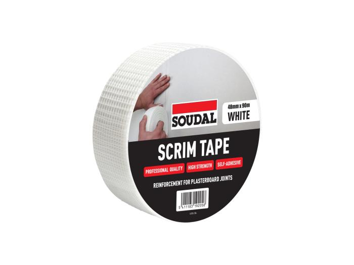 Soudal Scrim Tape 75mm x 90m White