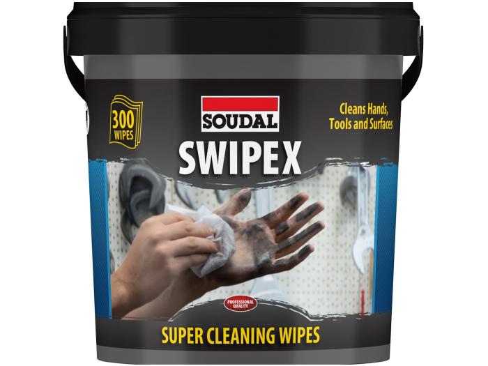 Soudal Swipex Cleaning WipesTub 300