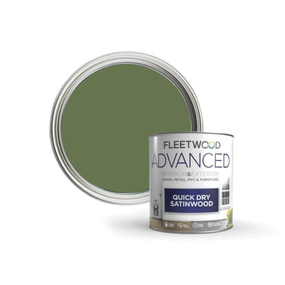Fleetwood 750ml Advanced Quick Dry Satinwood  Canal Bank