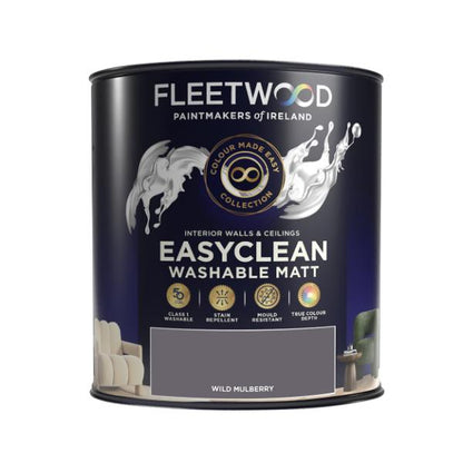 Fleetwood 5L Easyclean Matt Wild Mulberry