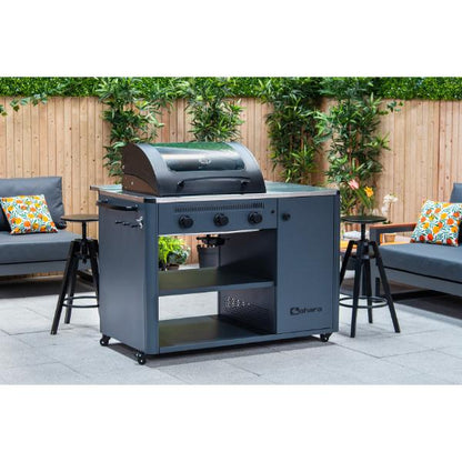Sahara Arke 3 Burner Gas BBQ