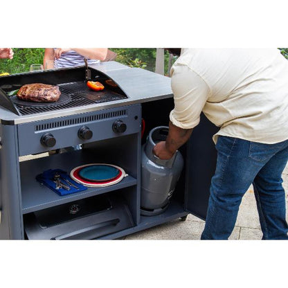 Sahara Arke 3 Burner Gas BBQ
