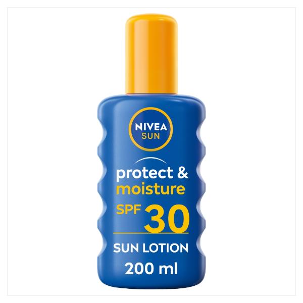 NIVEA Sun Protect &amp; Moisture Spray SPF30 200ml
