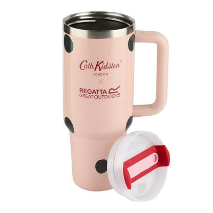 Cath Kidston Thermo Mug Cream Spot Print 1,2L