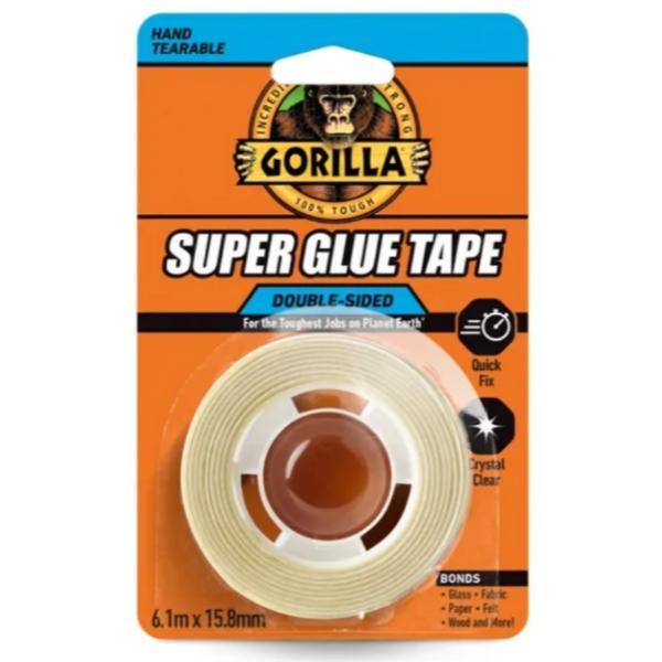 Gorilla Super Glue Tape 6.1m
