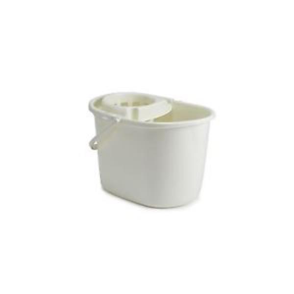 15Lt Deluxe Mop Bucket - Cream