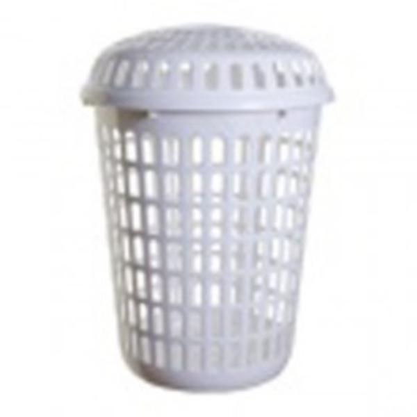 60cm Round Dome Laundry Basket &amp;Lid