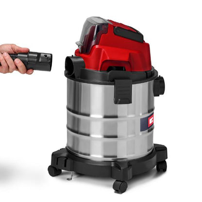 Einhell TC-VC 1930 SA 30 Litre Stainless Steel Wet &amp; Dry Vac with Power Take Off 230V