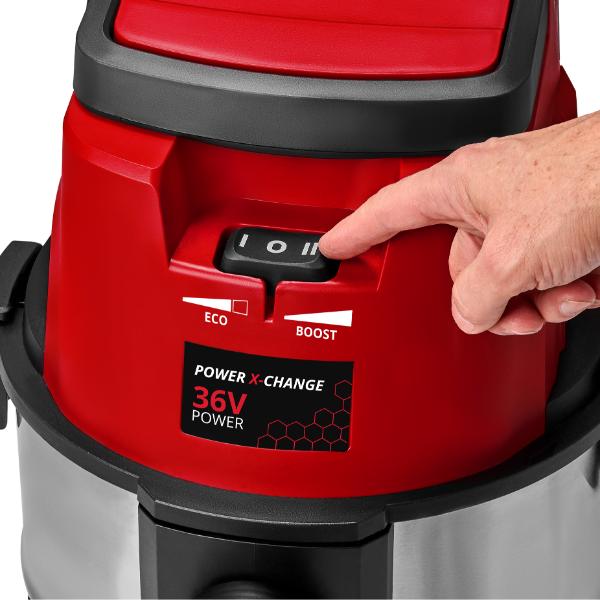 Einhell TC-VC 3055 SA 30 Litre Stainless Steel Wet &amp; Dry Vac with Power Take Off 230V