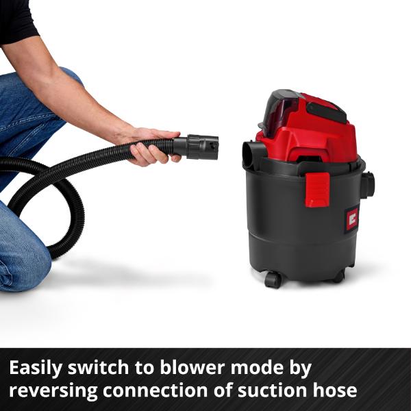 Einhell TE-VC 2230 SACL 30 Litre Stainless Steel L Class Wet &amp; Dry Vac with Power Take Off 230V