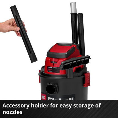 Einhell TE-VC 2230 SACL 30 Litre Stainless Steel L Class Wet &amp; Dry Vac with Power Take Off 230V