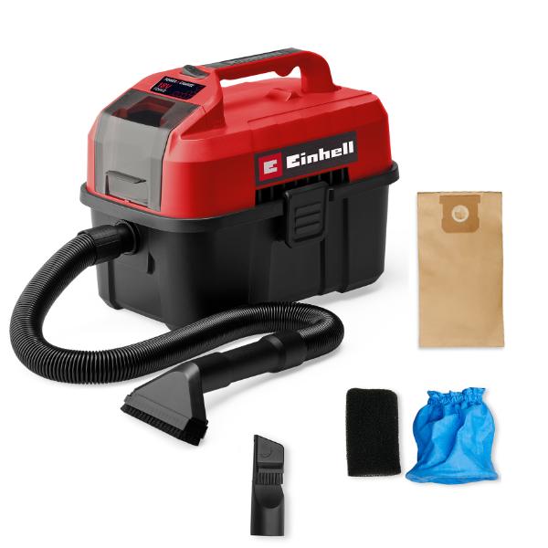 Einhell TE-VC 2230 SACL 30 Litre Stainless Steel L Class Wet &amp; Dry Vac with Power Take Off 230V