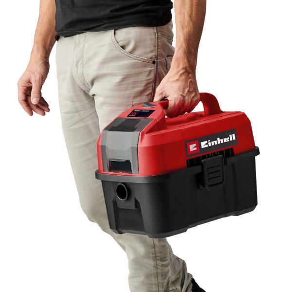 Einhell TE-VC 2250 SACL 50 Litre Stainless Steel L Class Wet &amp; Dry Vac with Power Take Off 230V
