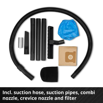 Einhell PXC 18V TE-VC 18/10 Li 10 Litre Wet &amp; Dry Vac - Bare Unit