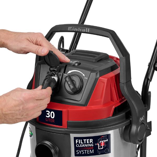 Einhell PXC 18V TE-VC 18/10 Li 10 Litre Wet &amp; Dry Vac - Bare Unit