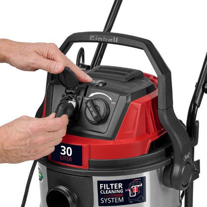 Einhell PXC 18V TE-VC 18/10 Li 10 Litre Wet &amp; Dry Vac - Bare Unit