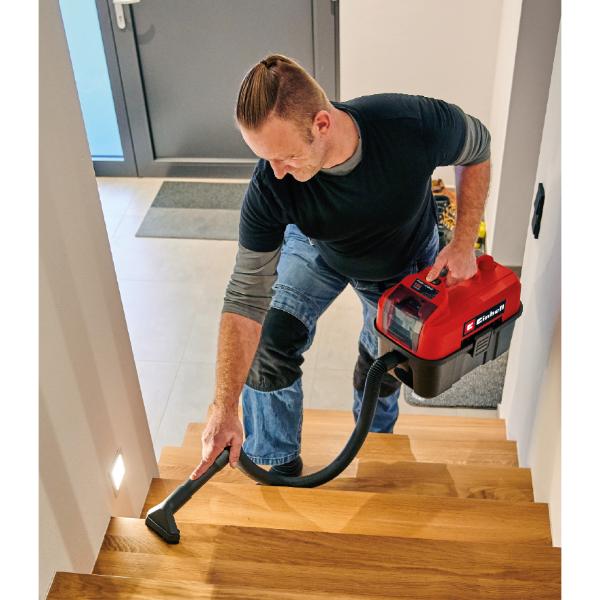 Einhell PXC 18V TE-VC 18/10 Li 10 Litre Wet &amp; Dry Vac - Bare Unit