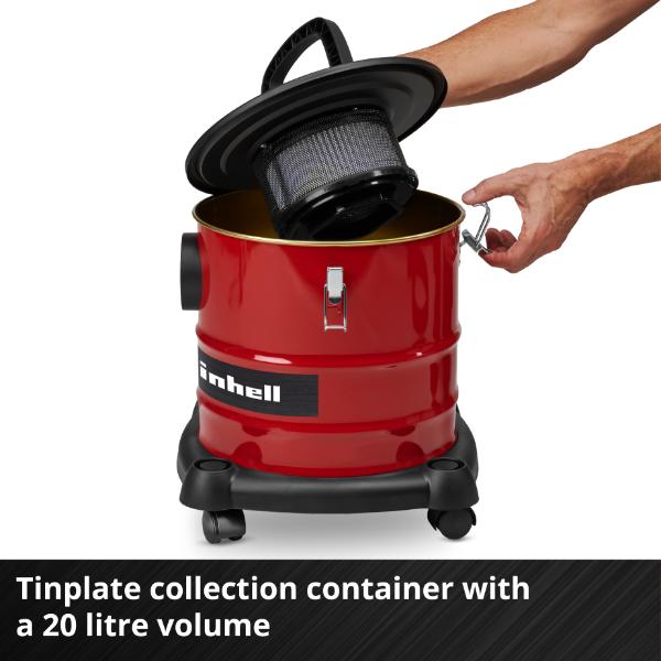 Einhell TC-AV 2032 DW 20L Ash Vac 230V