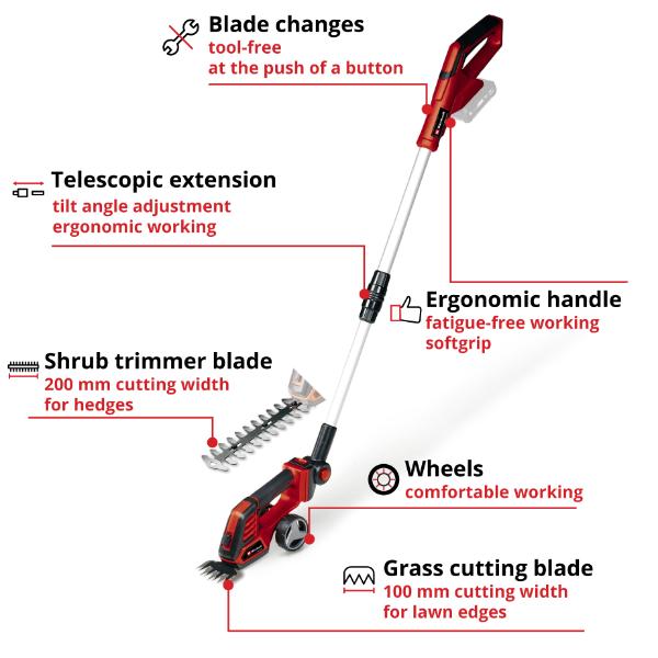 Einhell GC-EM 1000/32 1000W 32cm Electric Lawn Mower 230V