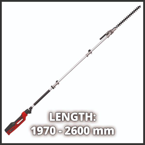 Einhell GC-HH 9046 900W 42cm Electric High Reach Hedge Trimmer