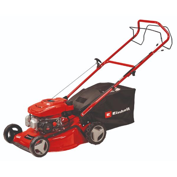 Einhell GC-PM 46/5 S, 46cm Petrol Self Propelled Lawn Mower - Steel Deck